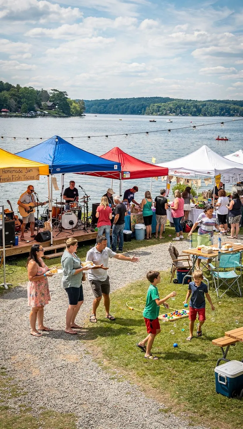 Романтический ужин на террасе ресторана с видом на воду.